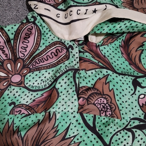 Gucci silk shirt size 36 - Picture 11 of 15